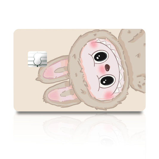 Flex Designs Credit Card Labubu Beige Full Skins - Kpop  Credit Card & Debit Card Skin