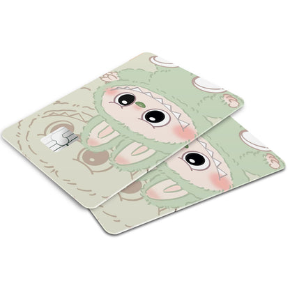 Flex Designs Credit Card Labubu Mint Window Skins - Kpop  Credit Card & Debit Card Skin