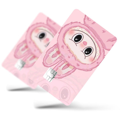 Flex Designs Credit Card Labubu Pink Full Skins - Kpop  Credit Card & Debit Card Skin