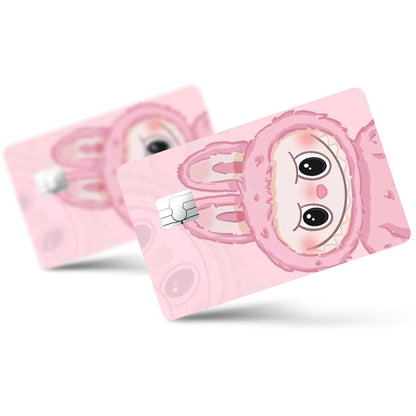 Flex Designs Credit Card Labubu Pink Full Skins - Kpop  Credit Card & Debit Card Skin