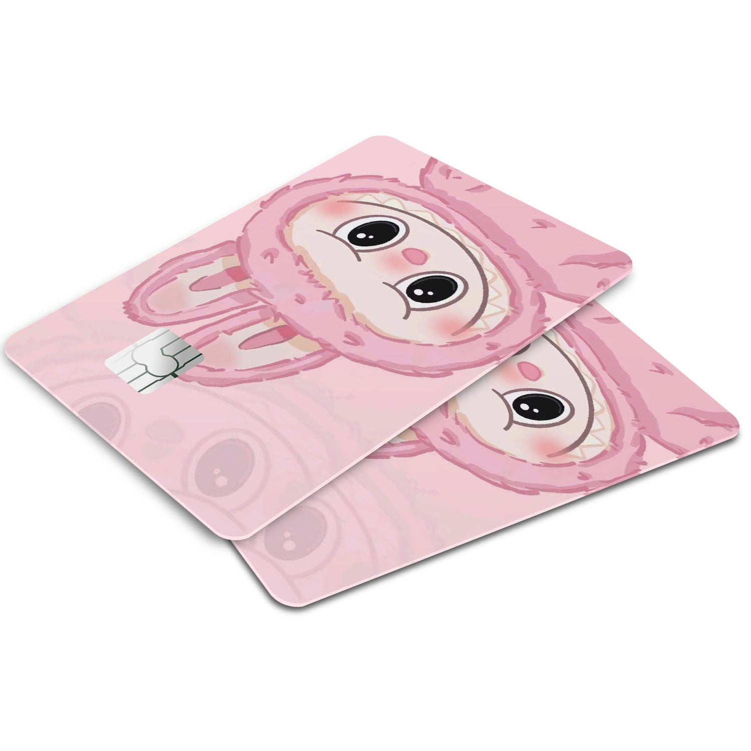 Flex Designs Credit Card Labubu Pink Window Skins - Kpop  Credit Card & Debit Card Skin