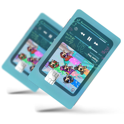 Flex Designs Credit Card NewJeans Powerpuff Full Skins - Kpop Artist Credit Card & Debit Card Skin