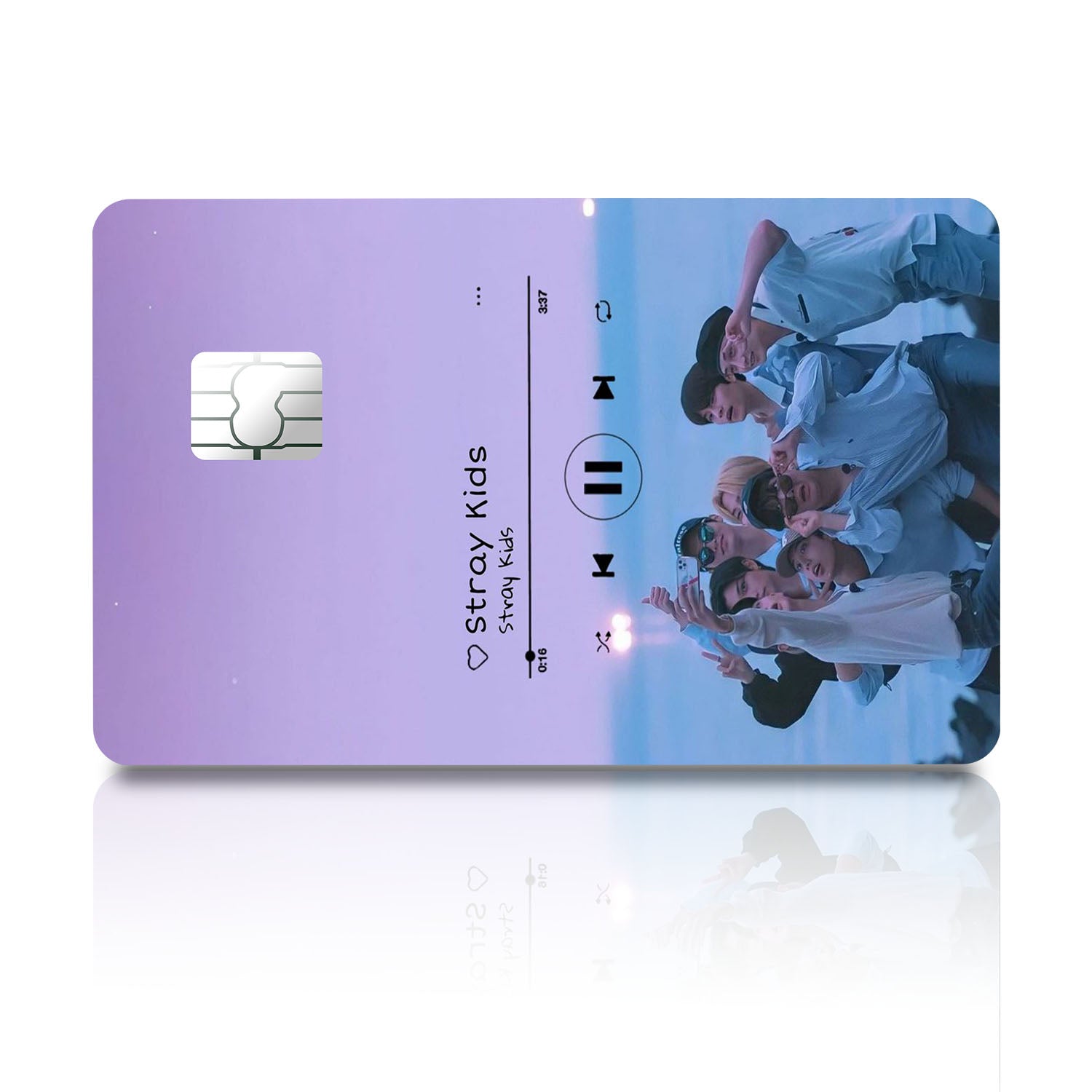 Flex Designs Credit Card Stray Kids Cover Full Skins - Kpop Artist Credit Card & Debit Card Skin