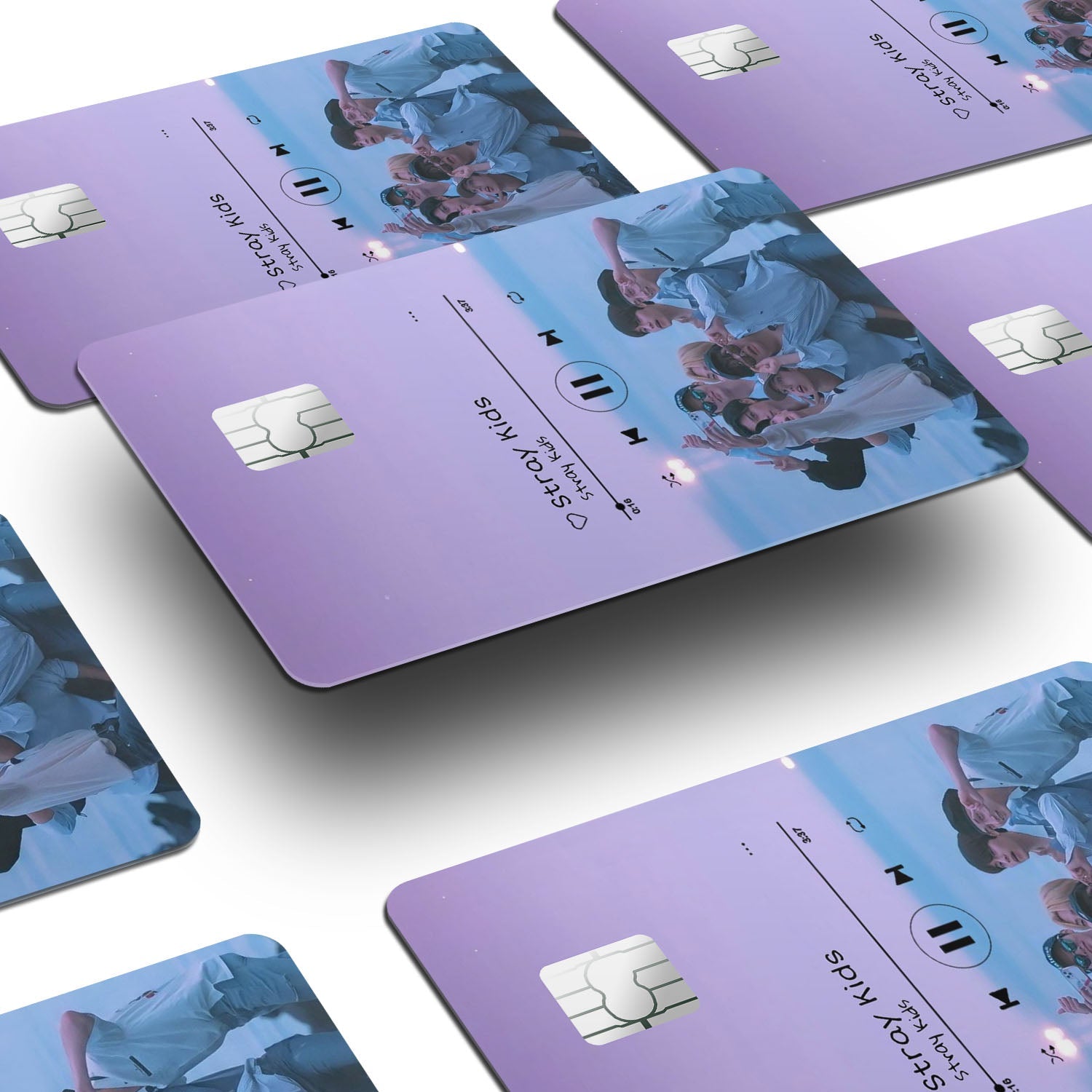Flex Designs Credit Card Stray Kids Cover Window Skins - Kpop Artist Credit Card & Debit Card Skin