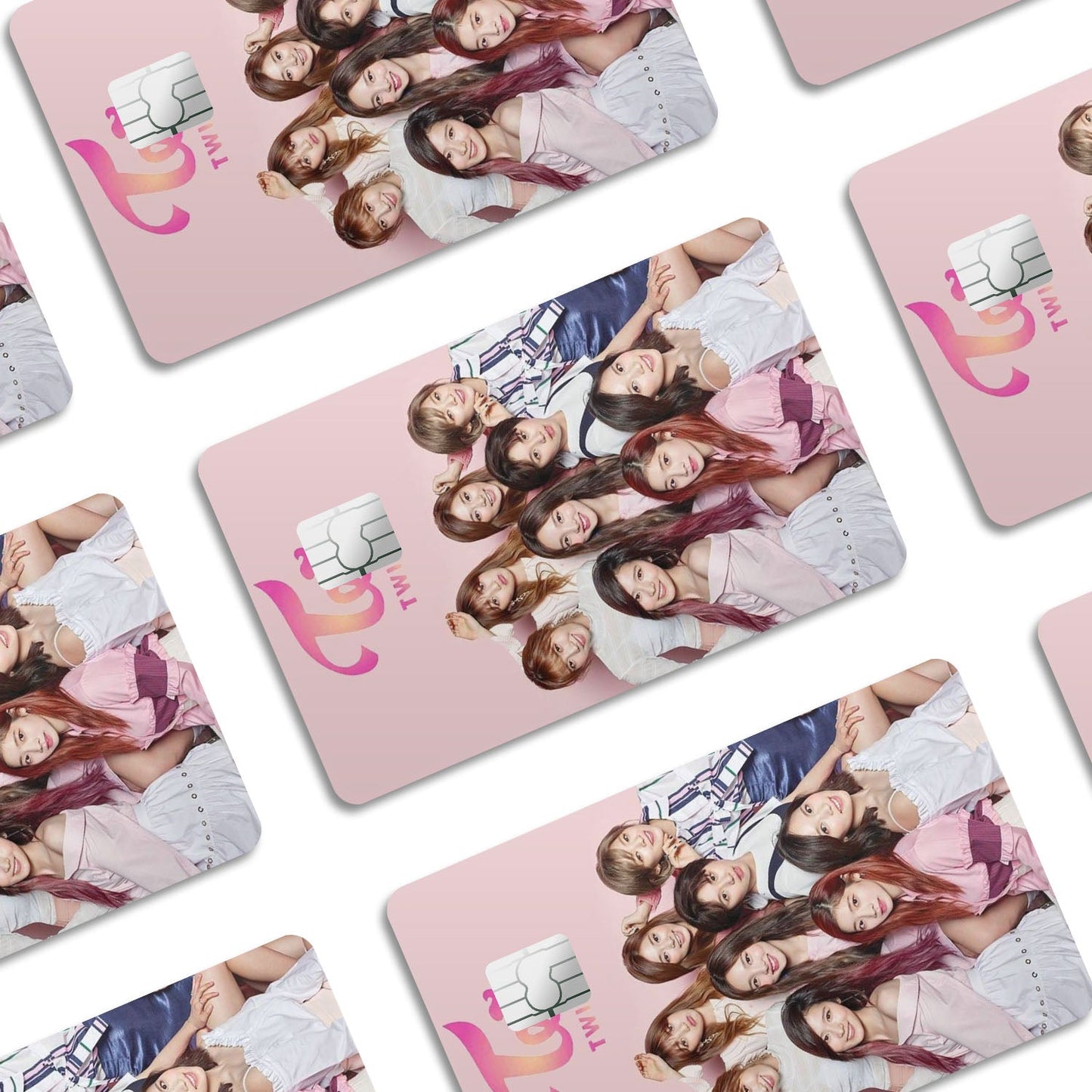 Flex Designs Credit Card TWICE Window Skins - Kpop Artist Credit Card & Debit Card Skin