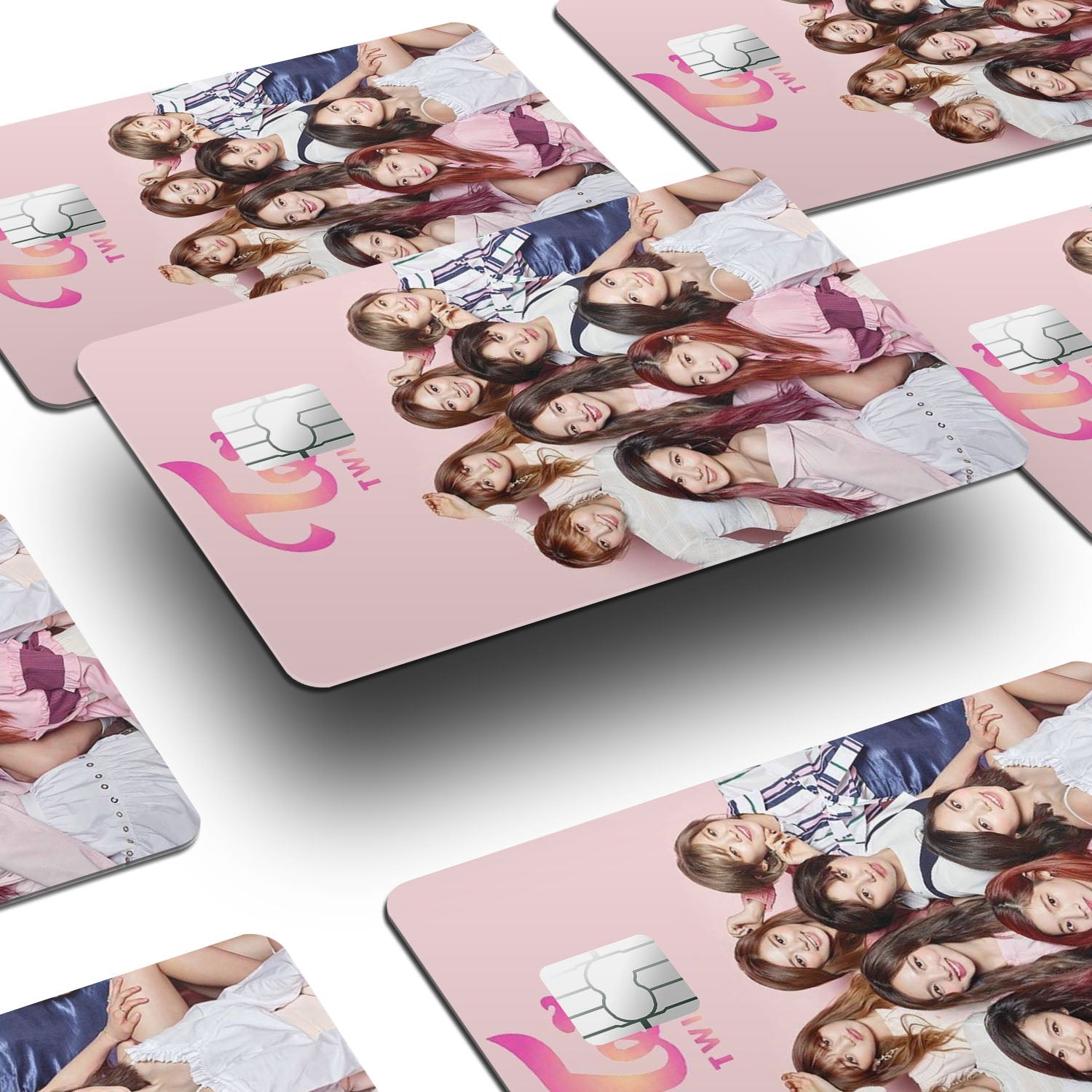 Flex Designs Credit Card TWICE Window Skins - Kpop Artist Credit Card & Debit Card Skin