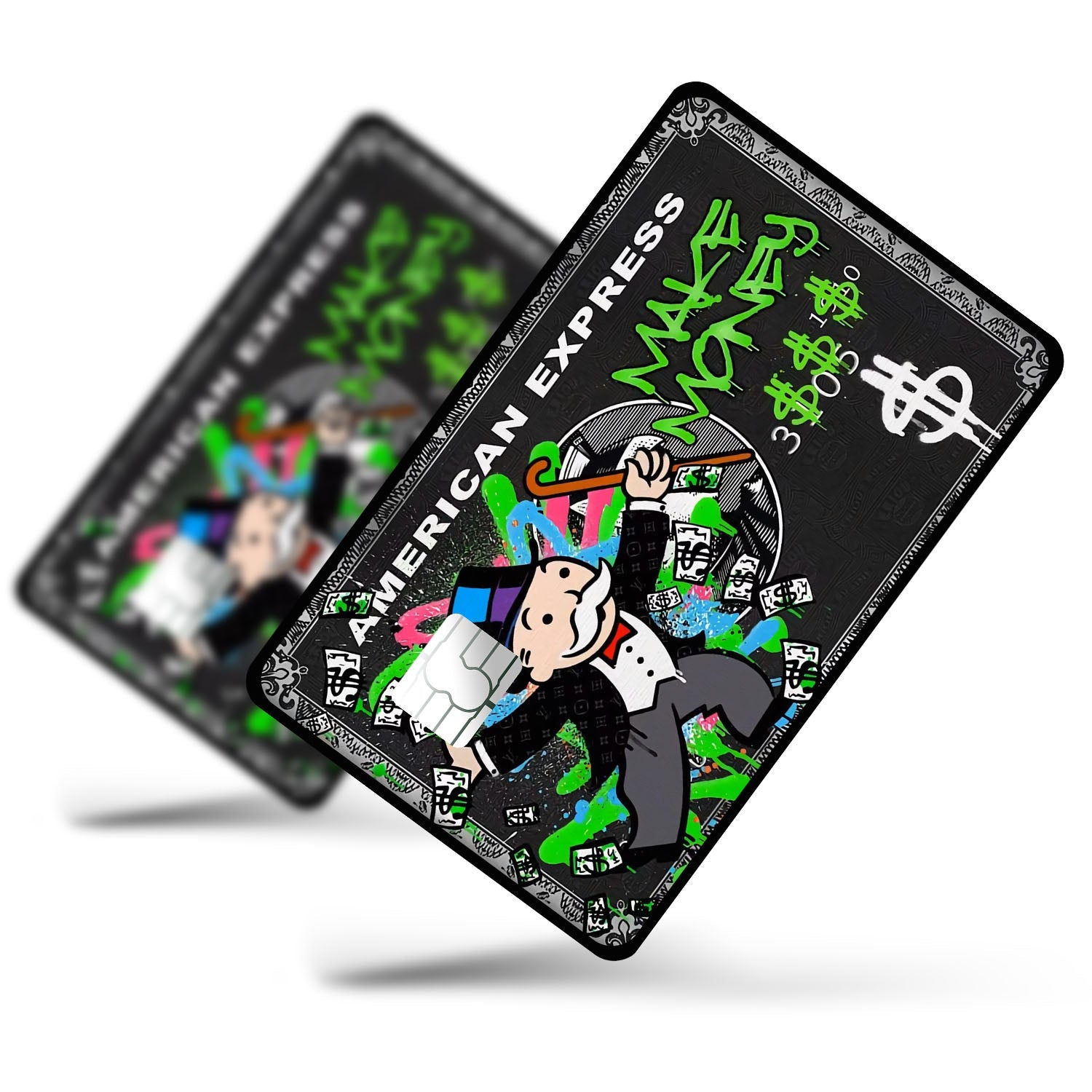 Flex Designs Credit Card Monopoly Amex Full Skins - Meme  Credit Card & Debit Card Skin