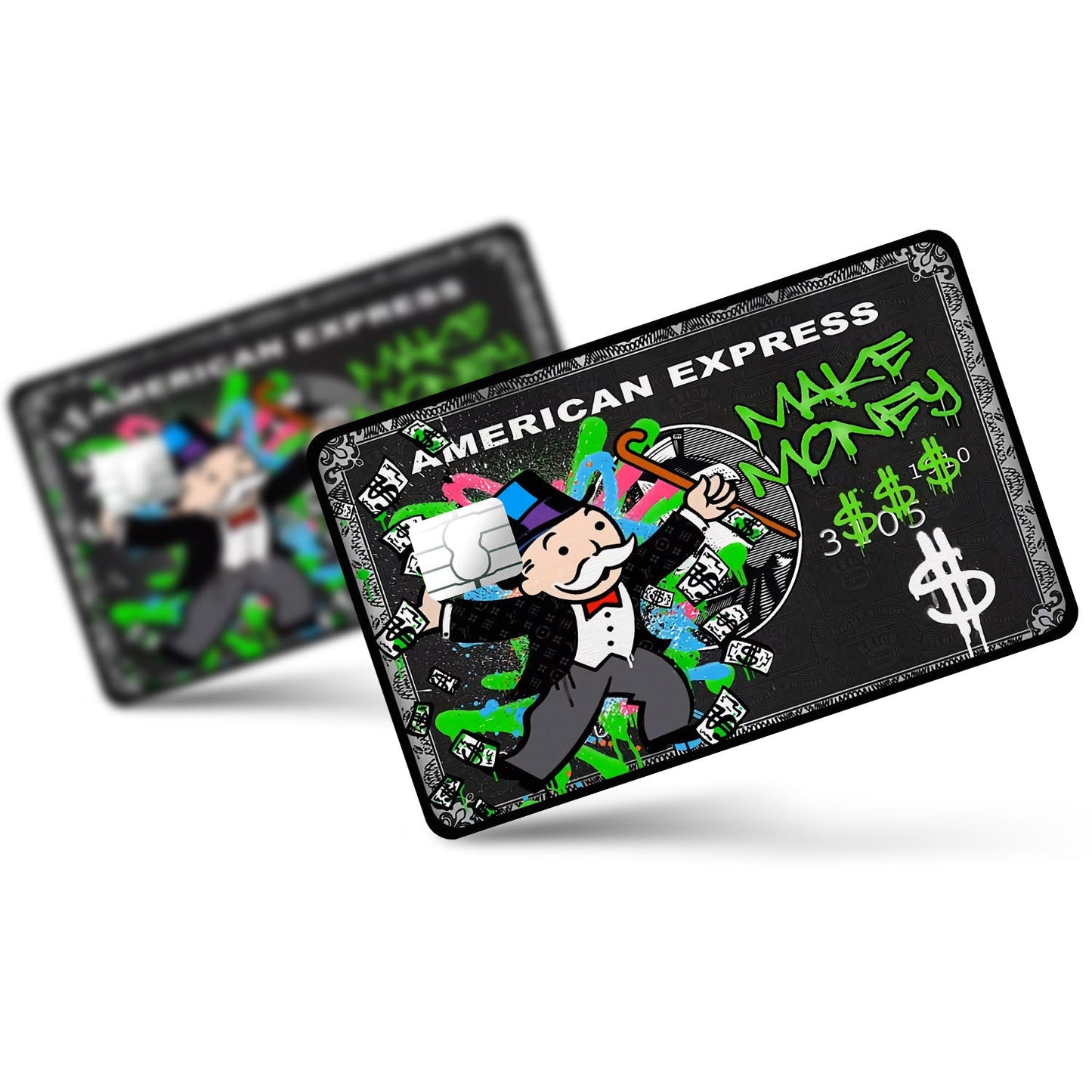 Flex Designs Credit Card Monopoly Amex Full Skins - Meme  Credit Card & Debit Card Skin