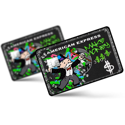 Flex Designs Credit Card Monopoly Amex Full Skins - Meme  Credit Card & Debit Card Skin
