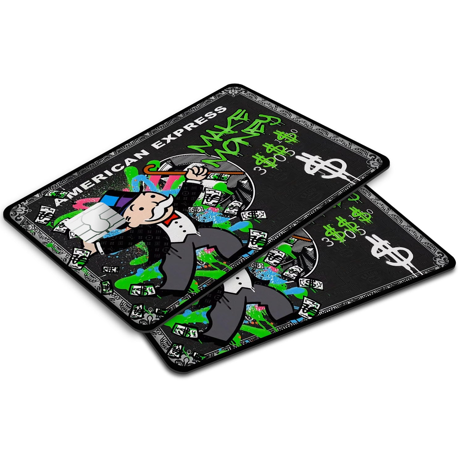 Flex Designs Credit Card Monopoly Amex Window Skins - Meme  Credit Card & Debit Card Skin