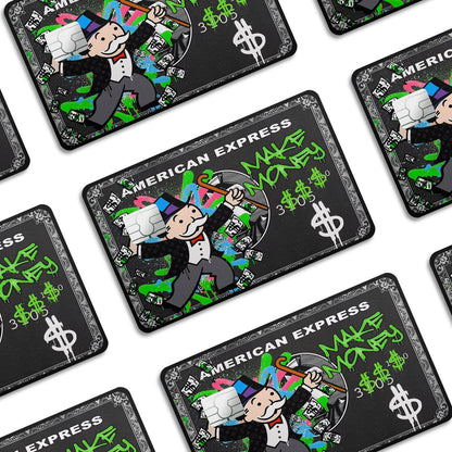 Flex Designs Credit Card Monopoly Amex Window Skins - Meme  Credit Card & Debit Card Skin