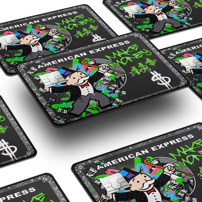 Flex Designs Credit Card Monopoly Amex Window Skins - Meme  Credit Card & Debit Card Skin