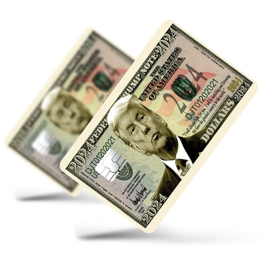 Flex Designs Credit Card Trump Dollar Bill Full Skins - Meme  Credit Card & Debit Card Skin
