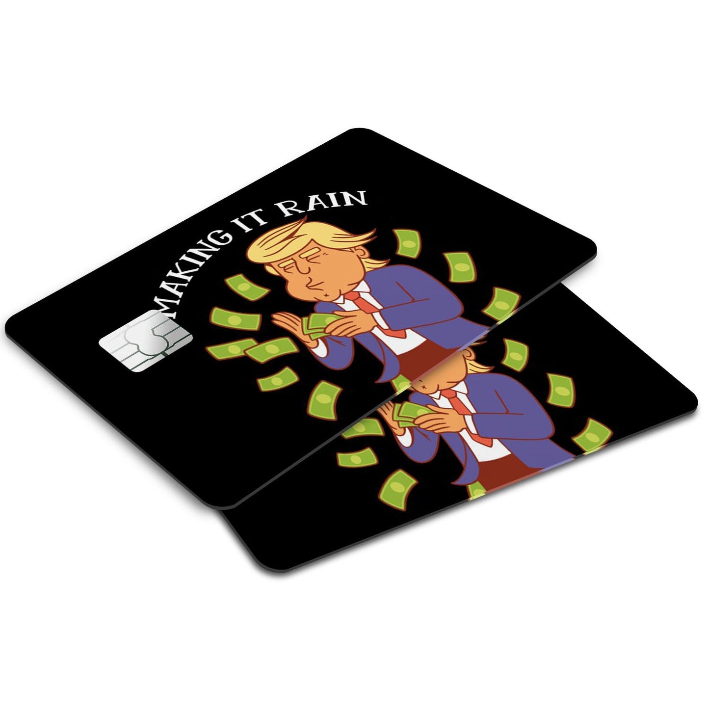 Flex Designs Credit Card Trump Make It Rain Window Skins - Meme  Credit Card & Debit Card Skin