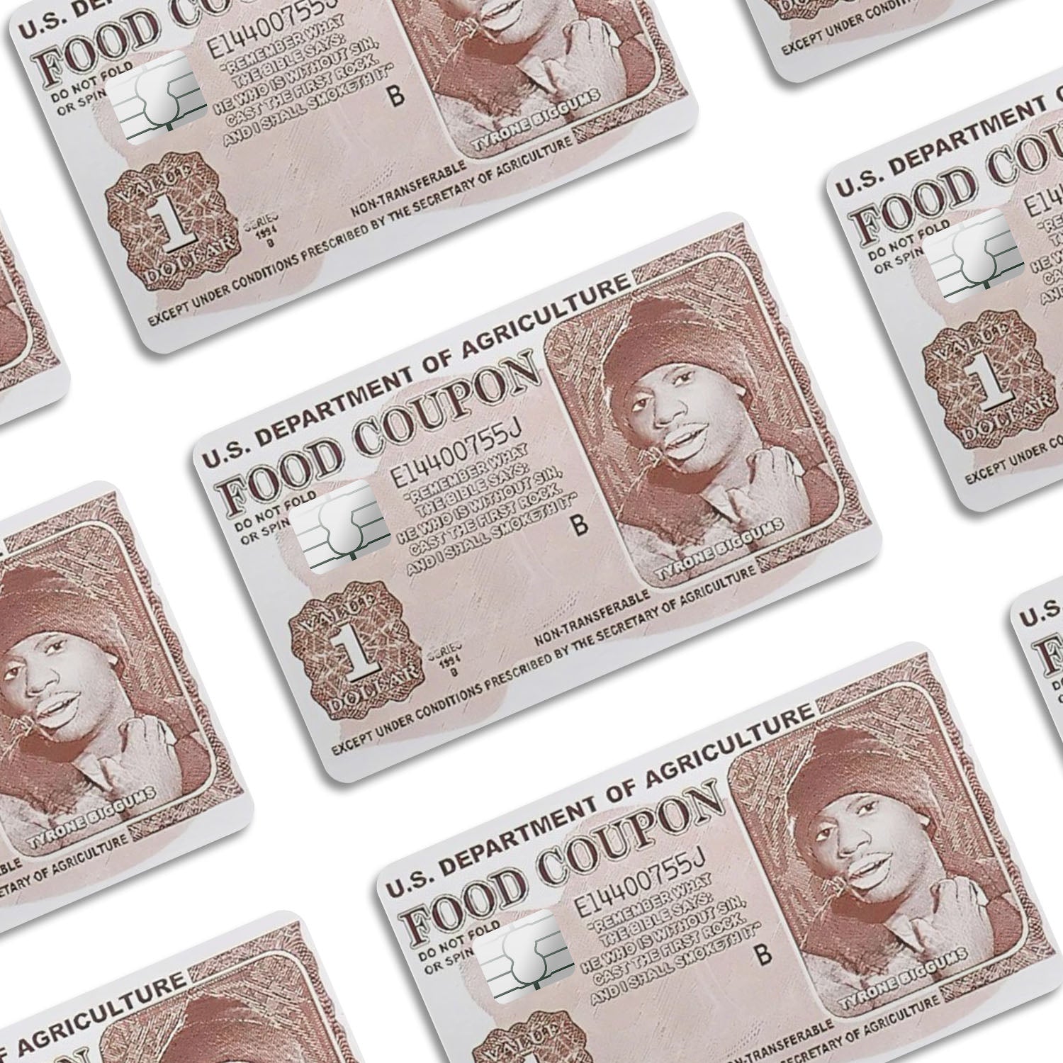 Flex Designs Credit Card Coke Food Coupon Meme Window Skins - Meme  Credit Card & Debit Card Skin