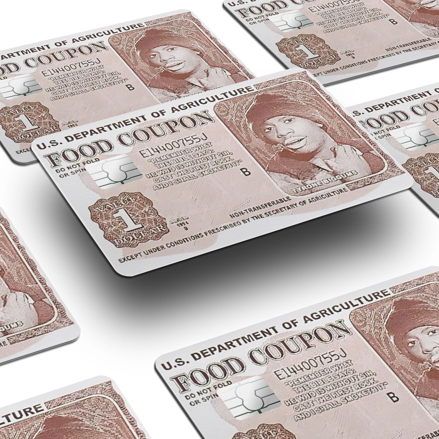 Flex Designs Credit Card Coke Food Coupon Meme Window Skins - Meme  Credit Card & Debit Card Skin