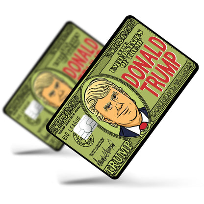 Flex Designs Credit Card Donald Trump Money Full Skins - Meme  Credit Card & Debit Card Skin