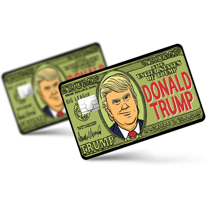 Flex Designs Credit Card Donald Trump Money Full Skins - Meme  Credit Card & Debit Card Skin