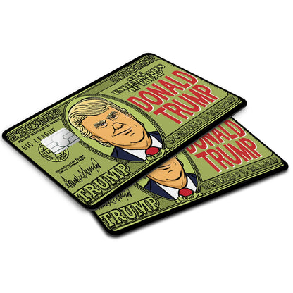 Flex Designs Credit Card Donald Trump Money Window Skins - Meme  Credit Card & Debit Card Skin