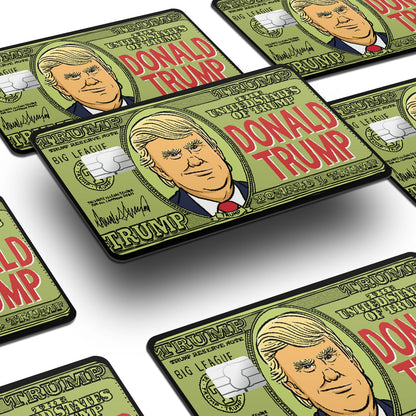 Flex Designs Credit Card Donald Trump Money Window Skins - Meme  Credit Card & Debit Card Skin