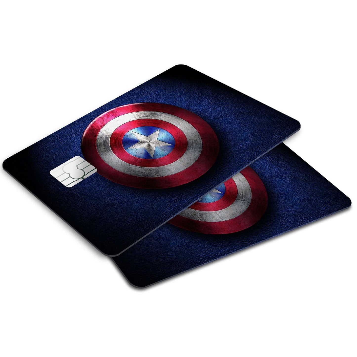 Flex Designs Credit Card Captain America Shield Window Skins - Superhero Marvel Credit Card & Debit Card Skin