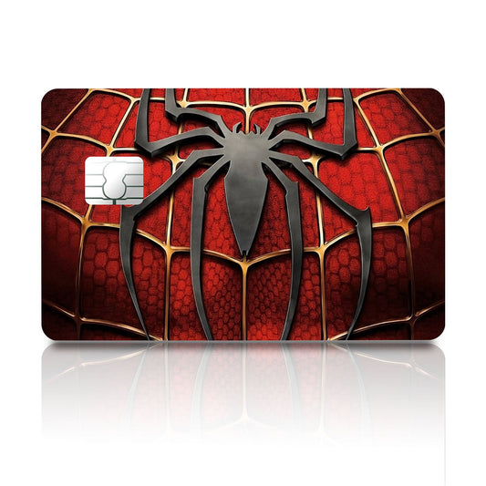 Flex Designs Credit Card Spider-Man Symbol Full Skins - Superhero Mavel Credit Card & Debit Card Skin