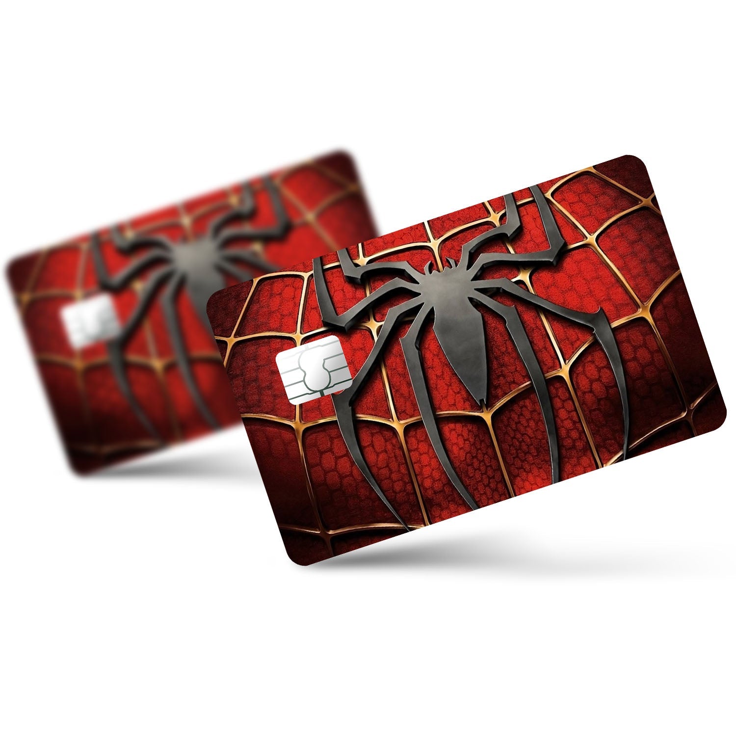 Flex Designs Credit Card Spider-Man Symbol Full Skins - Superhero Mavel Credit Card & Debit Card Skin