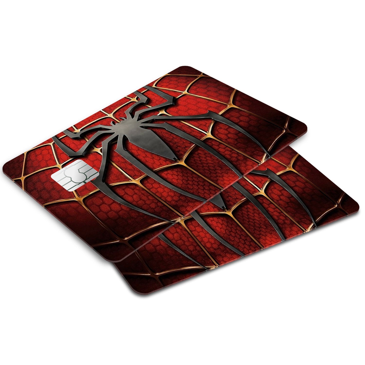 Flex Designs Credit Card Spider-Man Symbol Window Skins - Superhero Mavel Credit Card & Debit Card Skin