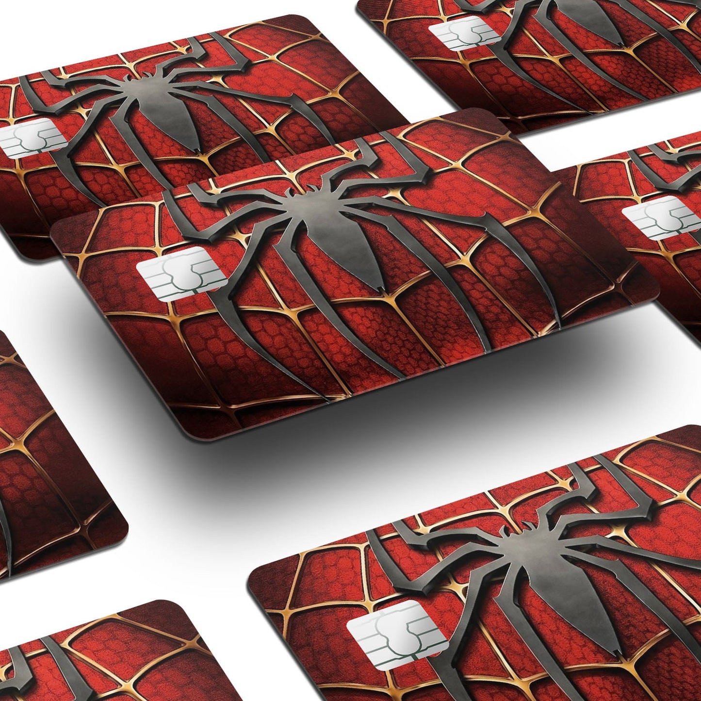 Flex Designs Credit Card Spider-Man Symbol Window Skins - Superhero Mavel Credit Card & Debit Card Skin