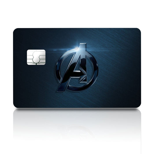 Flex Designs Credit Card Marvel Avengers Logo Full Skins - Superhero Mavel Credit Card & Debit Card Skin