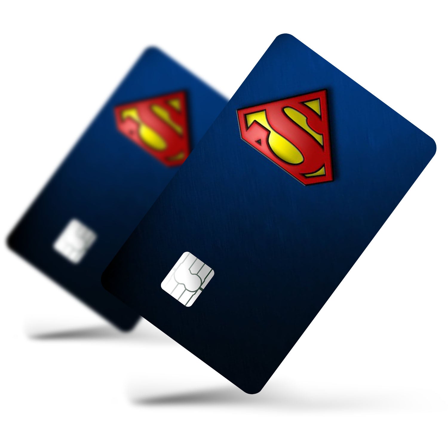 Flex Designs Credit Card Superman Minimalist Logo Full Skins - Superhero DC Comics Credit Card & Debit Card Skin