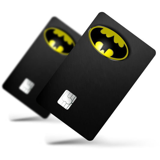 Flex Designs Credit Card Batman Minimalist Logo Full Skins - Superhero DC Comics Credit Card & Debit Card Skin