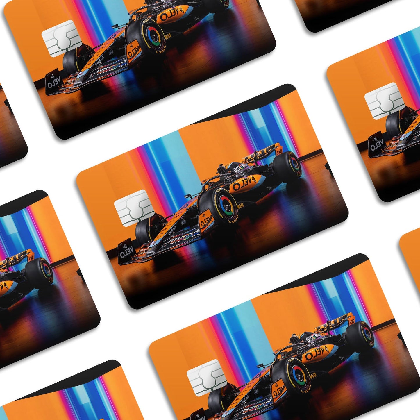 Flex Designs Credit Card F1 McLaren Racing MCL Window Skins - Cars  Credit Card & Debit Card Skin