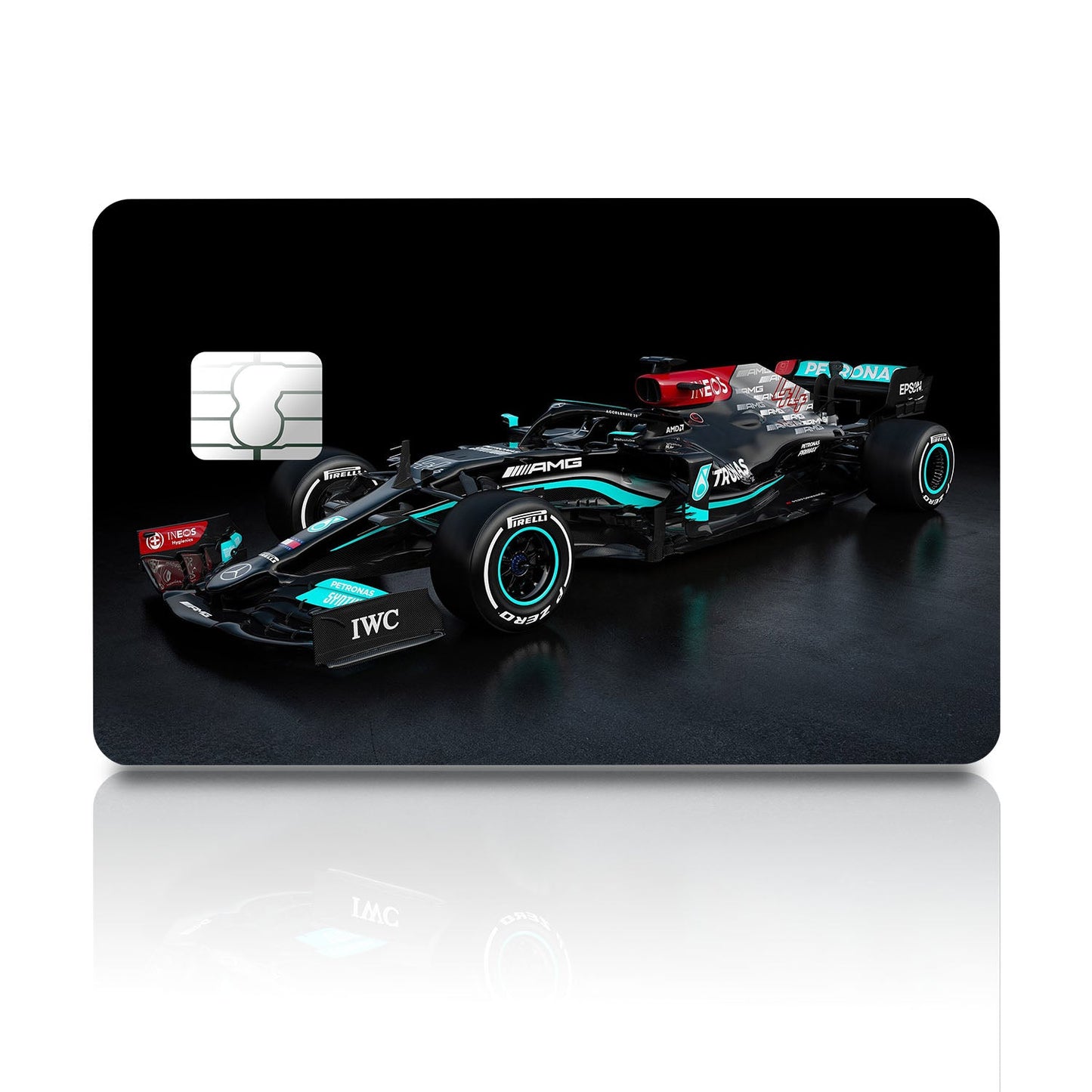 Flex Designs Credit Card F1 Mercedes AMG W Full Skins - Cars  Credit Card & Debit Card Skin