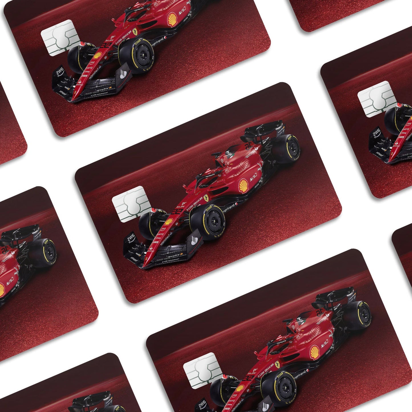Flex Designs Credit Card F1 Ferrari Scuderia SF Window Skins - Cars  Credit Card & Debit Card Skin