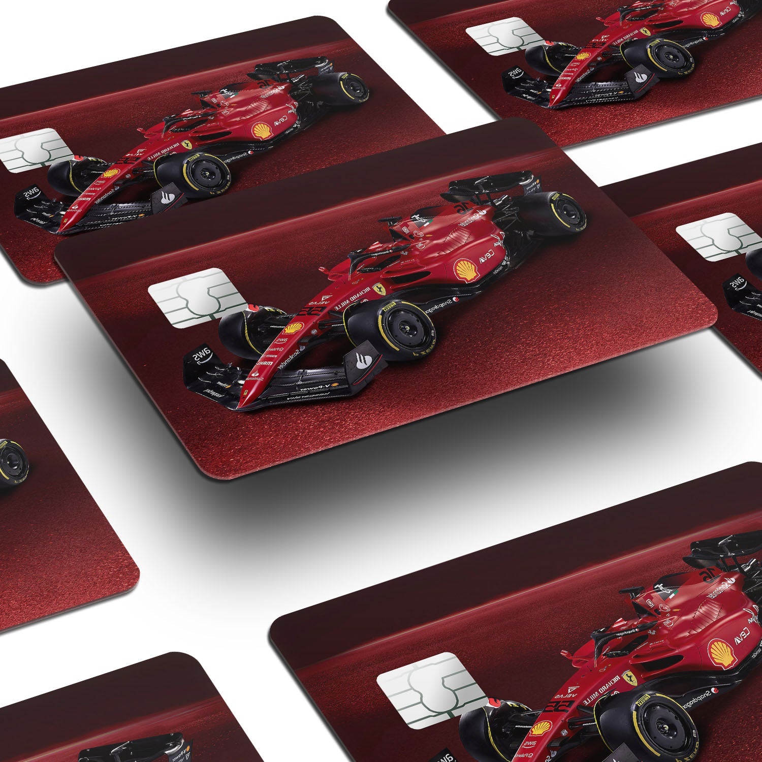 Flex Designs Credit Card F1 Ferrari Scuderia SF Window Skins - Cars  Credit Card & Debit Card Skin