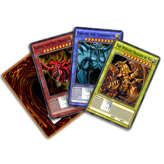 Yugioh Egyptian Gods Bundle Credit Card & Debit Card Skin