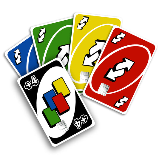 Uno Playing Cards Bundle Credit Card & Debit Card Skin
