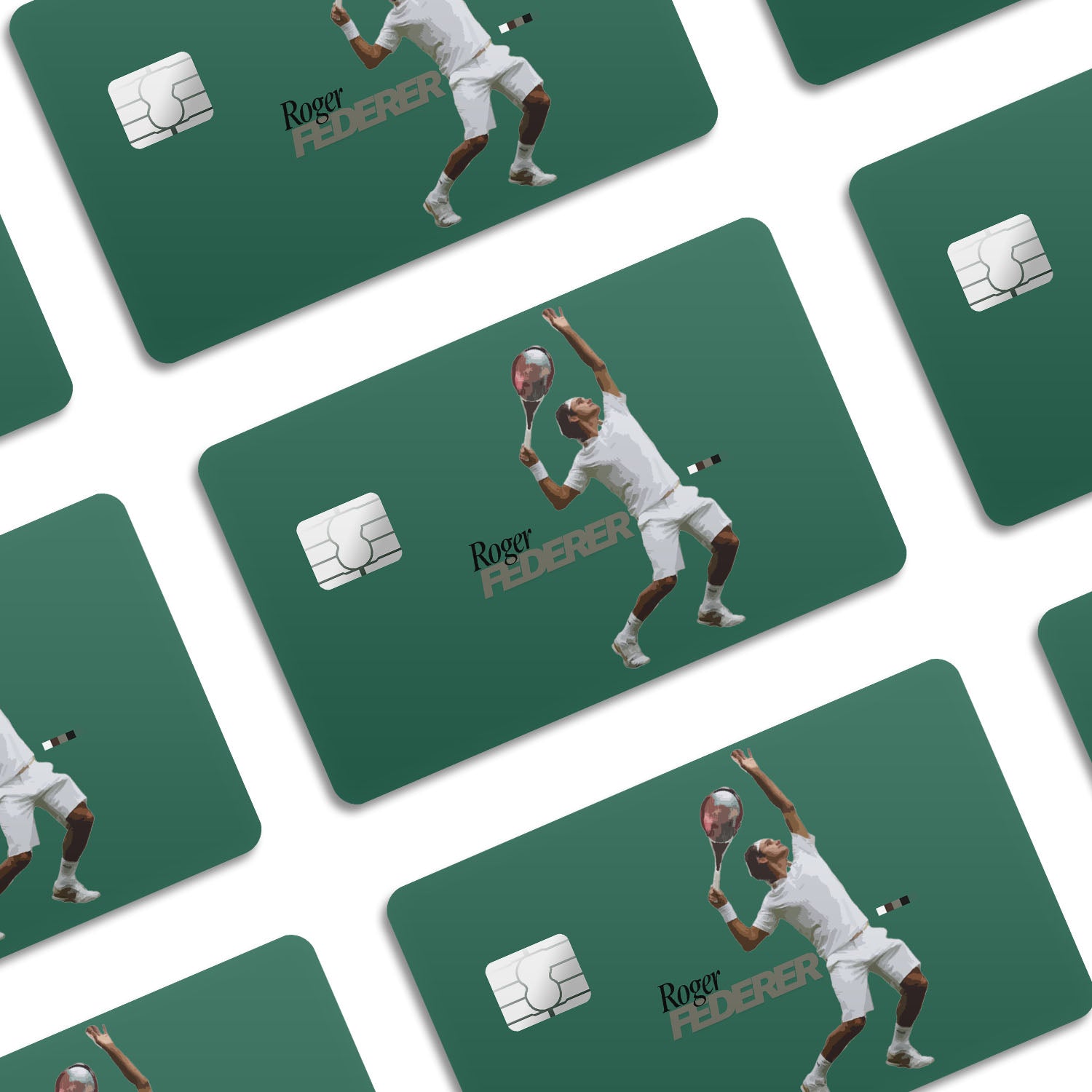 Flex Designs Credit Card Roger Federer FlexM Window Skins - Sports  Credit Card & Debit Card Skin