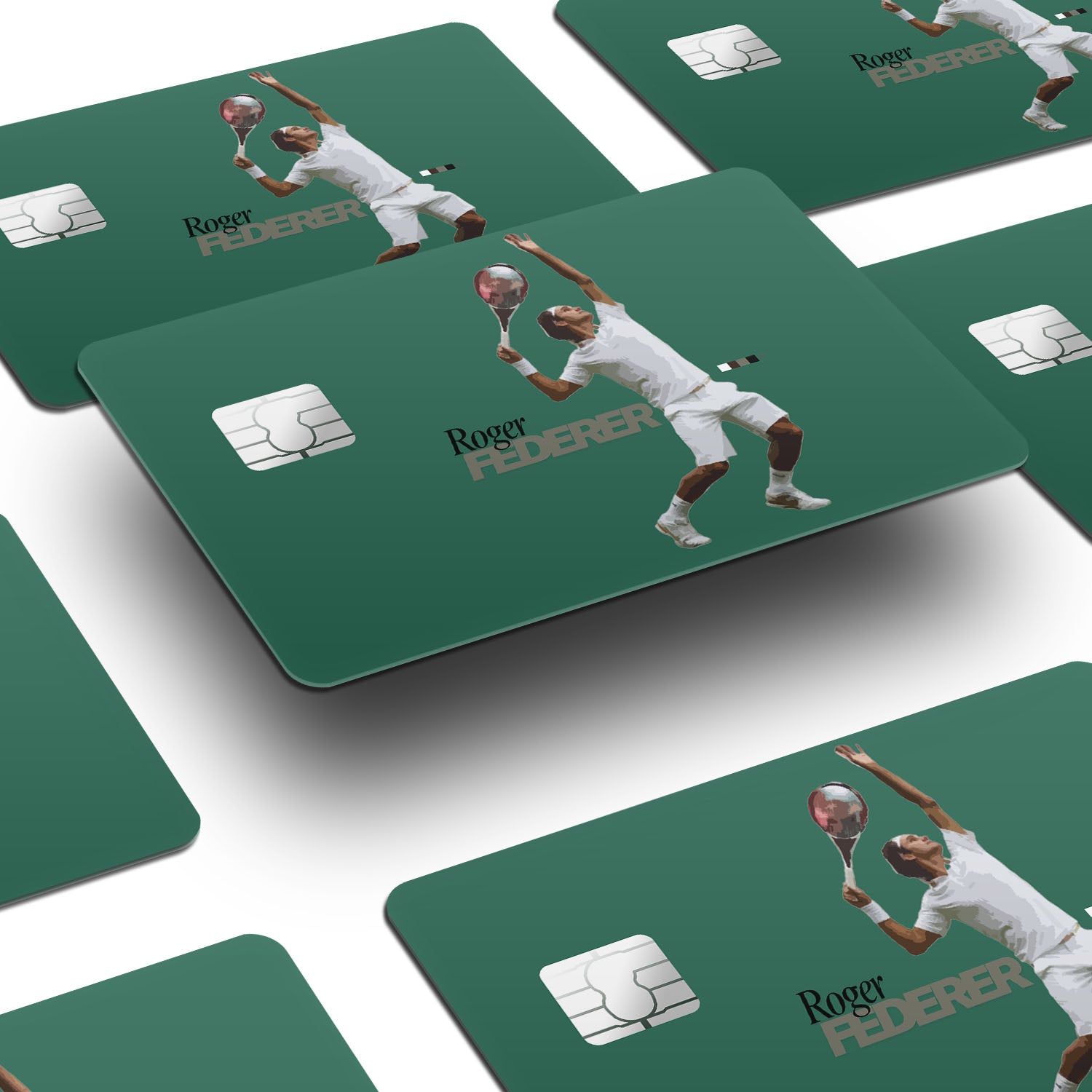 Flex Designs Credit Card Roger Federer FlexM Window Skins - Sports  Credit Card & Debit Card Skin
