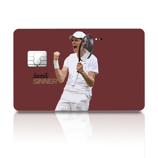 Flex Designs Credit Card Jannik Sinner FlexM Full Skins - Sports  Credit Card & Debit Card Skin