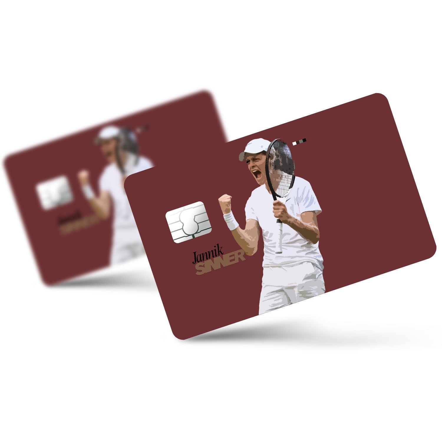 Flex Designs Credit Card Jannik Sinner FlexM Full Skins - Sports  Credit Card & Debit Card Skin