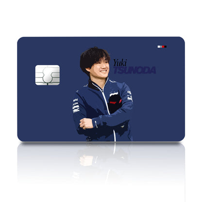 Flex Designs Credit Card Yuki Tsunoda Red Bull F1 FlexM Full Skins - Sports  Credit Card & Debit Card Skin