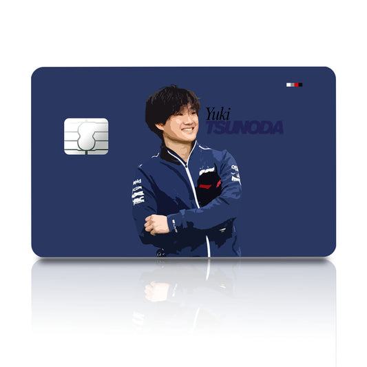 Flex Designs Credit Card Yuki Tsunoda Red Bull F1 FlexM Full Skins - Sports  Credit Card & Debit Card Skin