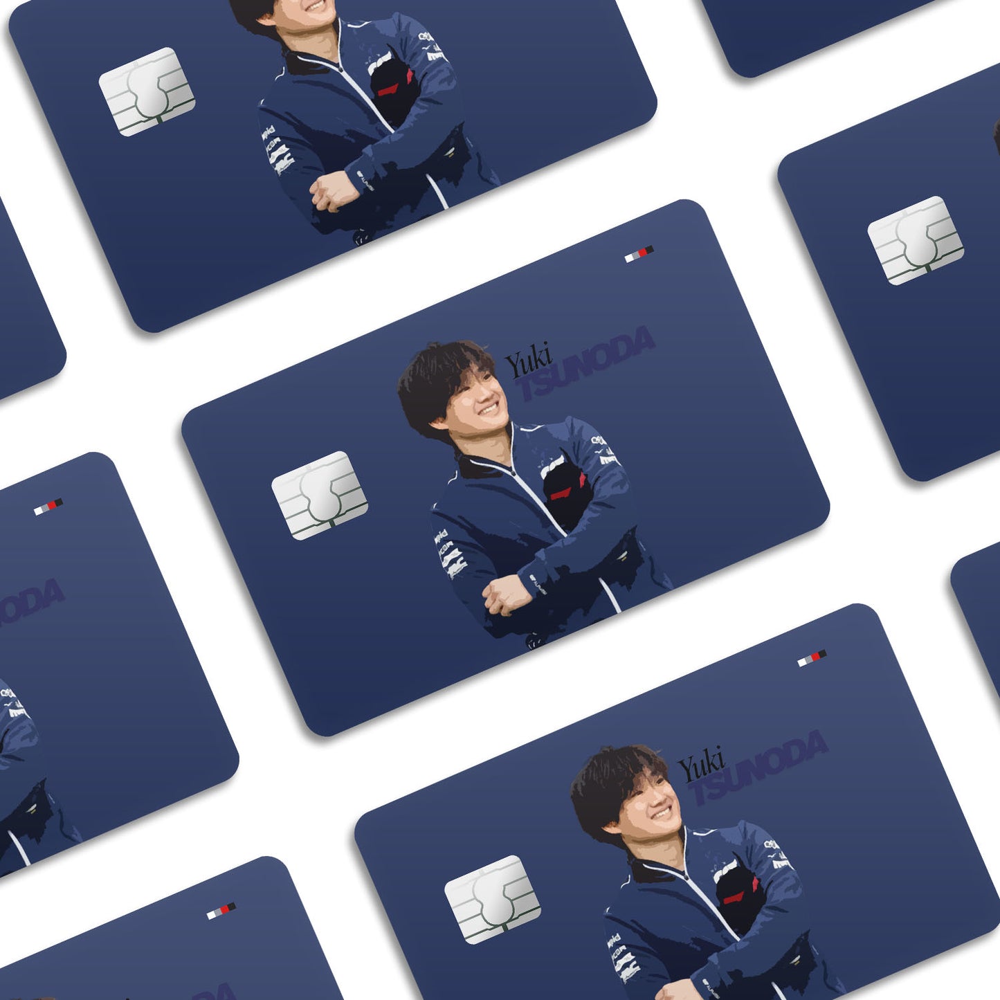 Flex Designs Credit Card Yuki Tsunoda Red Bull F1 FlexM Window Skins - Sports  Credit Card & Debit Card Skin