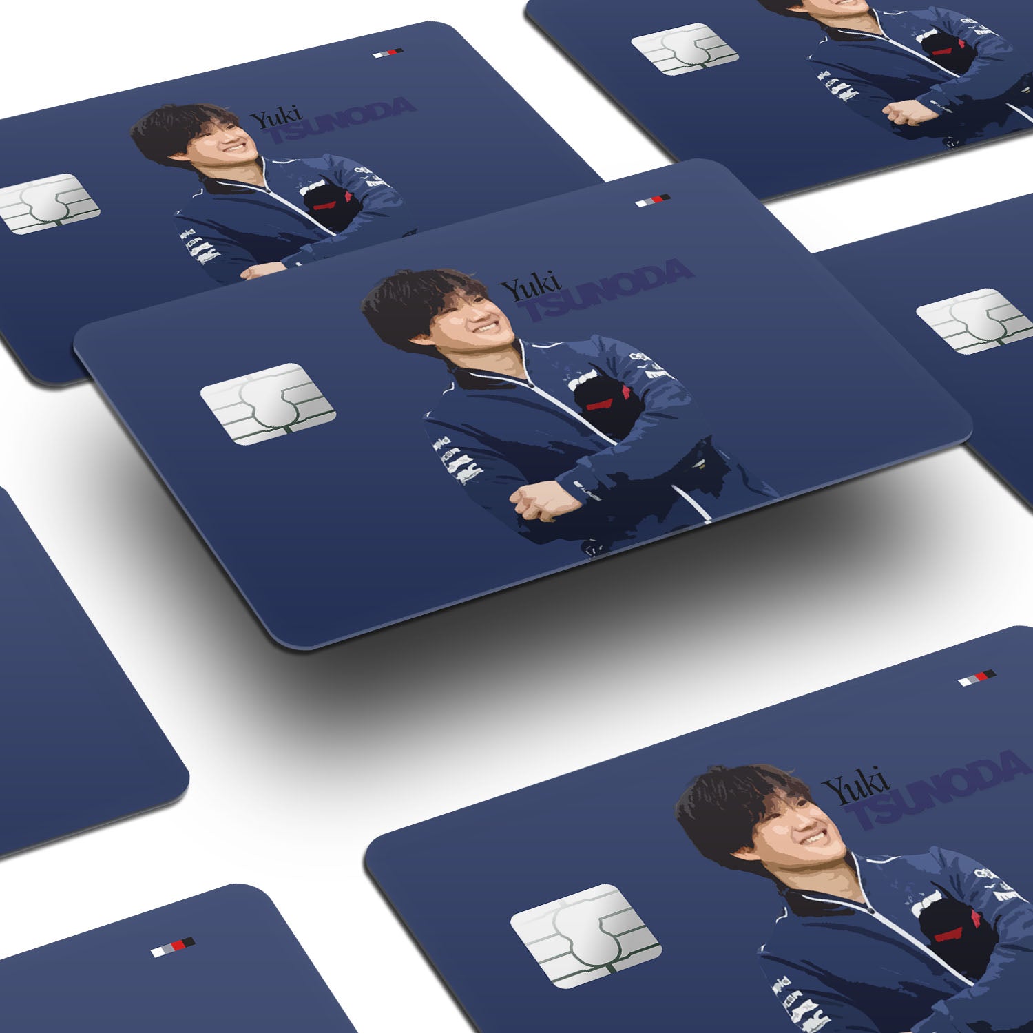 Flex Designs Credit Card Yuki Tsunoda Red Bull F1 FlexM Window Skins - Sports  Credit Card & Debit Card Skin