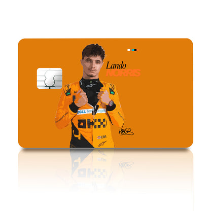 Flex Designs Credit Card Lando Norris McLaren F1 FlexM Full Skins - Sports  Credit Card & Debit Card Skin