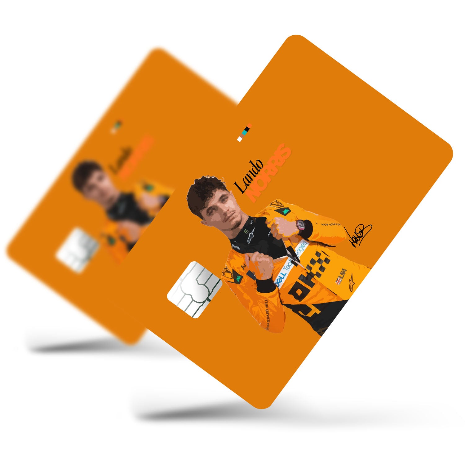 Flex Designs Credit Card Lando Norris McLaren F1 FlexM Full Skins - Sports  Credit Card & Debit Card Skin