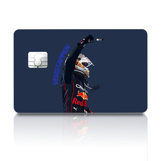 Flex Designs Credit Card Max Verstappen Red Bull F1 FlexM Full Skins - Sports  Credit Card & Debit Card Skin