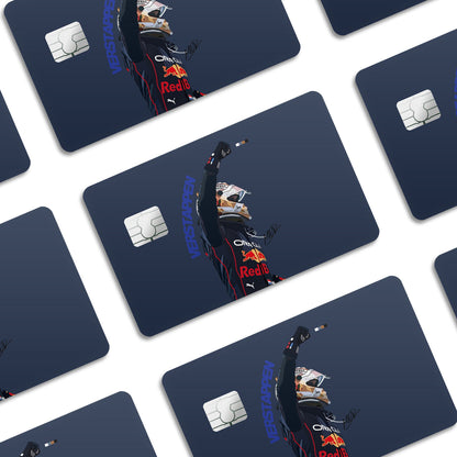 Flex Designs Credit Card Max Verstappen Red Bull F1 FlexM Window Skins - Sports  Credit Card & Debit Card Skin